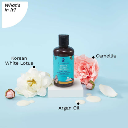 Pilgrim Korean Argan Oil Hair Conditioner with White Lotus & Camellia