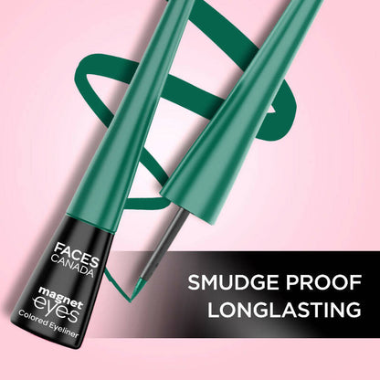 Faces Canada Magneteyes Colored Eyeliner - Elegant Green