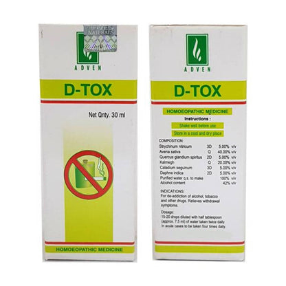 Adven Homeopathy D-Tox Drops