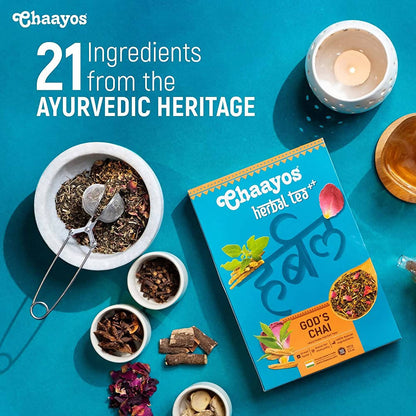 Chaayos God's Chai Herbal Tea