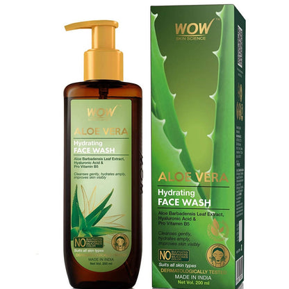 Wow Skin Science Aloe Vera Hydrating Face Wash - BUDNE