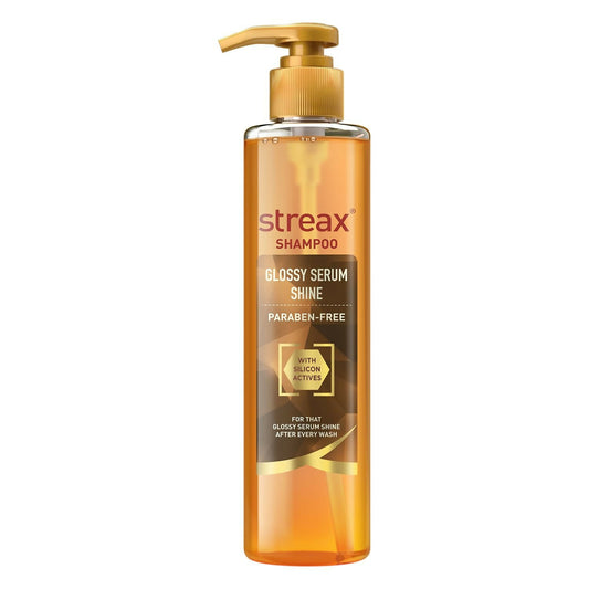Streax Glossy Serum Shine Shampoo with Silicon Actives For Frizzy and Dry Hair -  buy in usa 