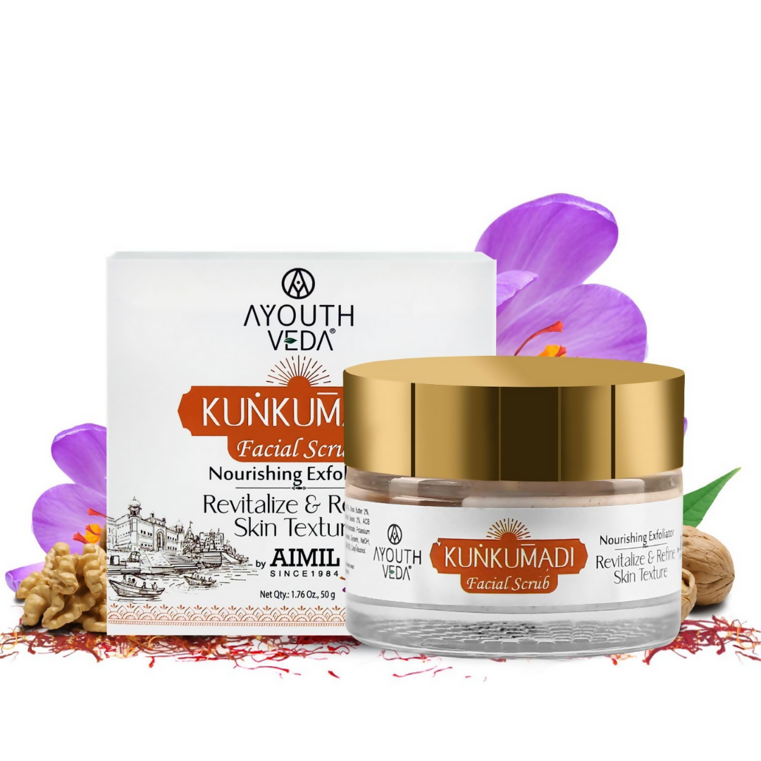 Ayouthveda Kunkumadi Face Scrub - BUDNEN