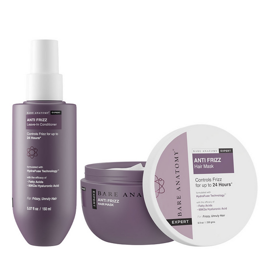Bare Anatomy Expert Anti-Frizz Hair Mask & Leave-In Conditioner Duo