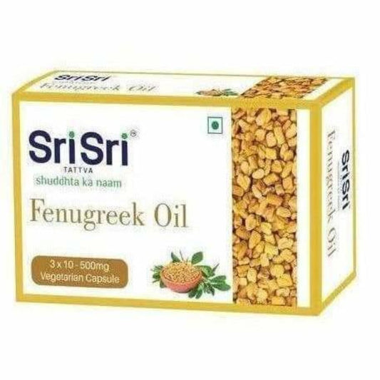 Sri Sri Tattva Fenugreek Veg Oil Capsules