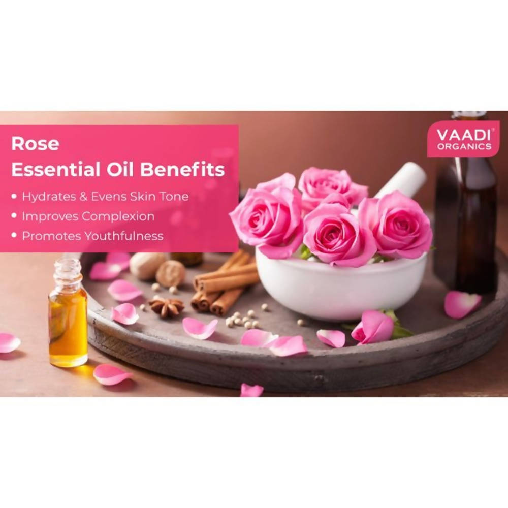 Vaadi Herbals Rose Oil Therapeutic Grade