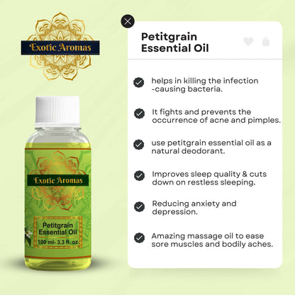 Exotic Aromas Petitgrain Essential Oil
