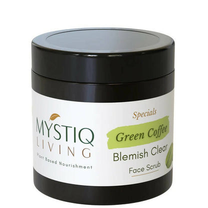 Mystiq Living Specials Green Coffee Face Scrub - BUDEN