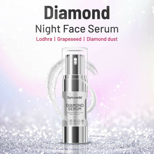 Gynoveda Lodhra And Grapeseed Diamond Face Serum