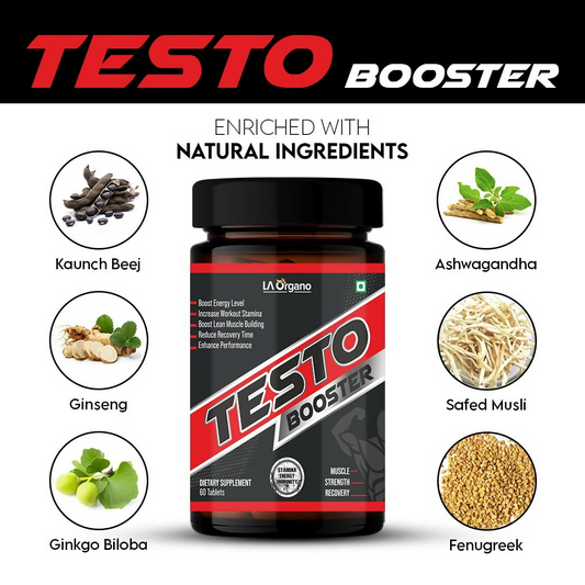 LA Organo Testo Booster Tablets