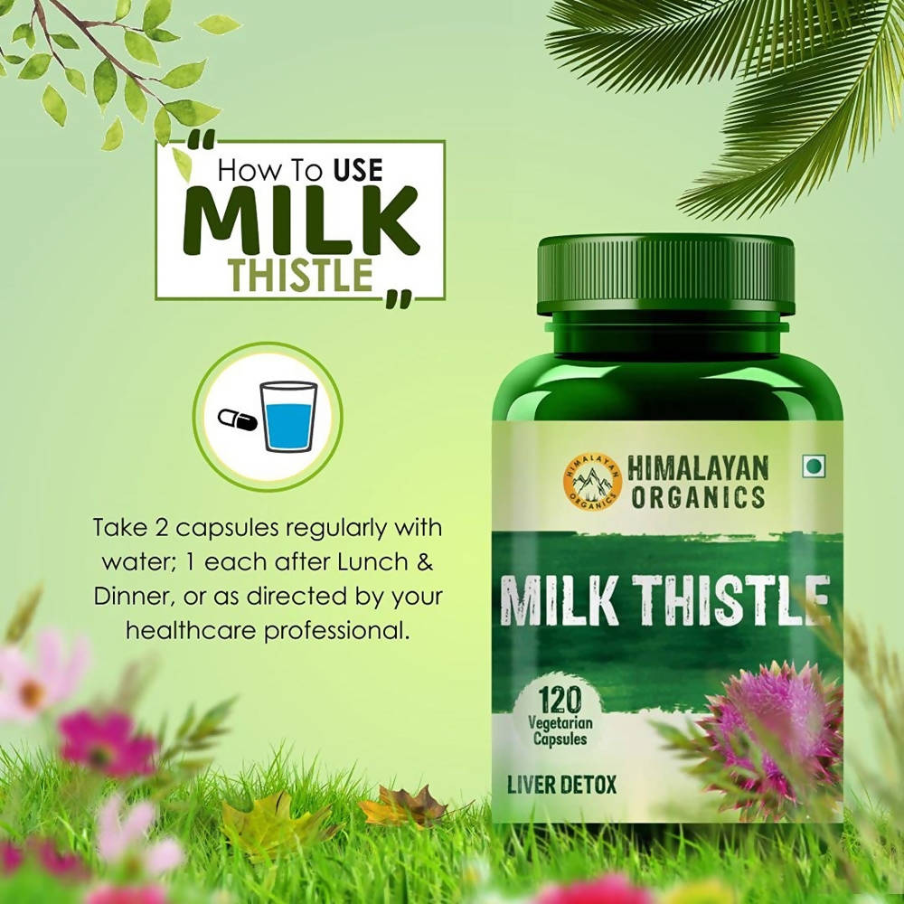 Himalayan Organics Milk Thistle Capsules