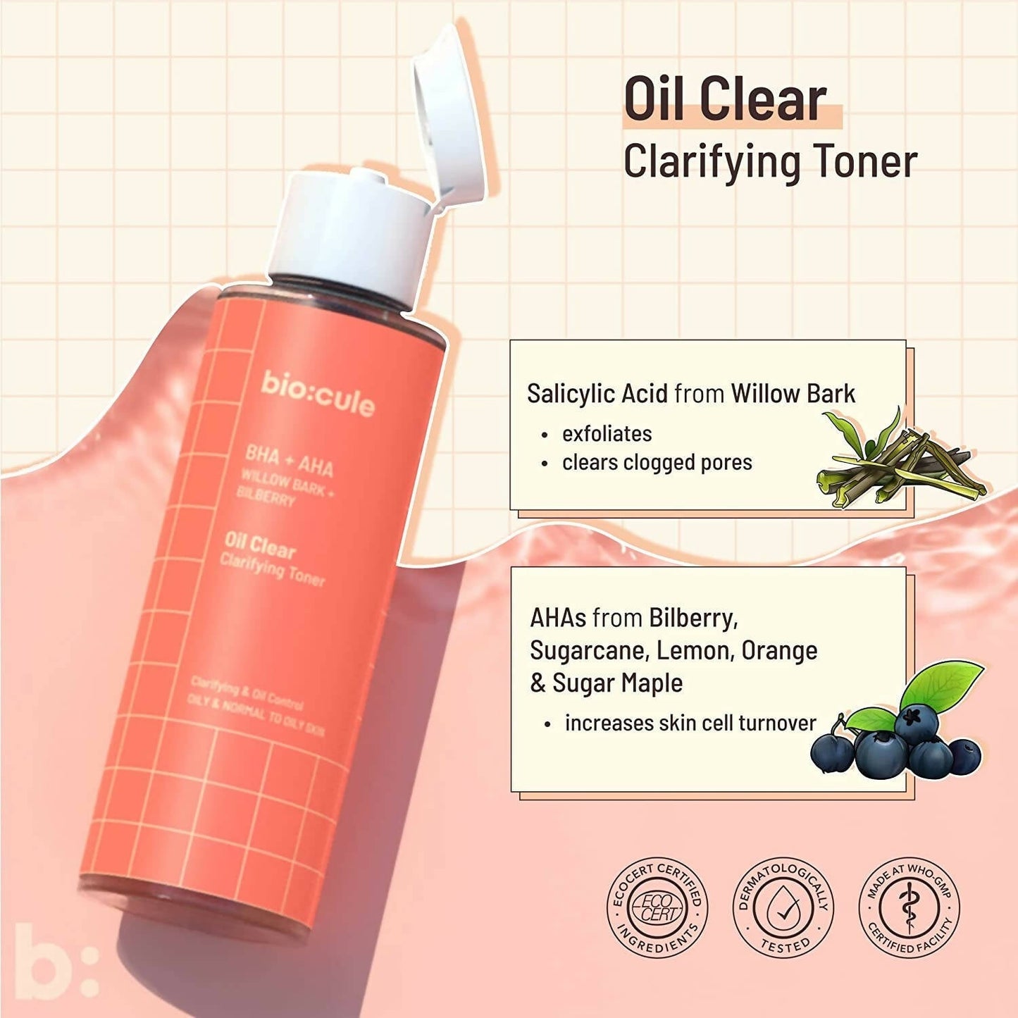 Biocule Oil Clear Clarifying Toner
