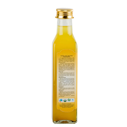 Praakritik Organic Apple Cider Vinegar With Ginger & Turmeric