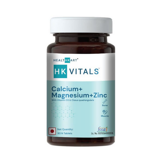 HK Vitals Calcium + Magnesium + Zinc Tablets - usa canada australia