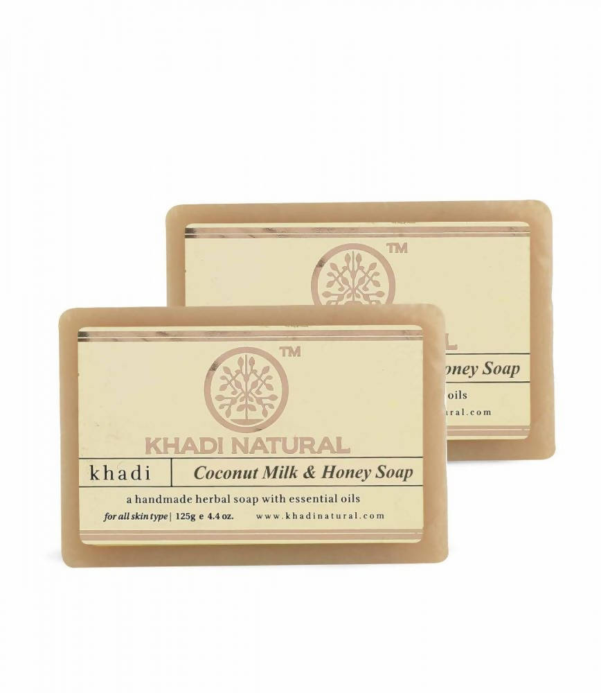 Khadi Natural Coconut Milk & Honey Soap