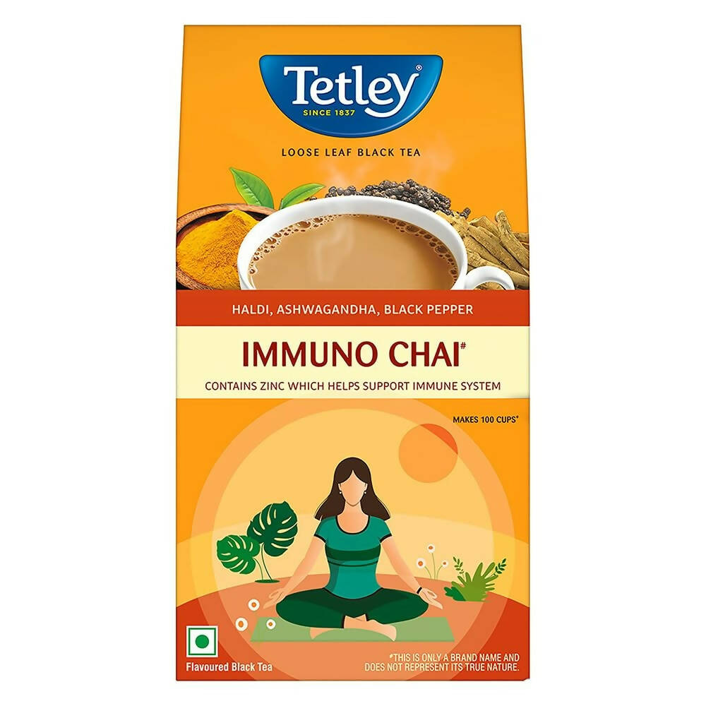 Tetley Immuno Chai Loose Leaf Flavoured Black Tea -  buy in usa 