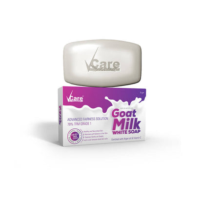 VCare Goat Milk White Soap