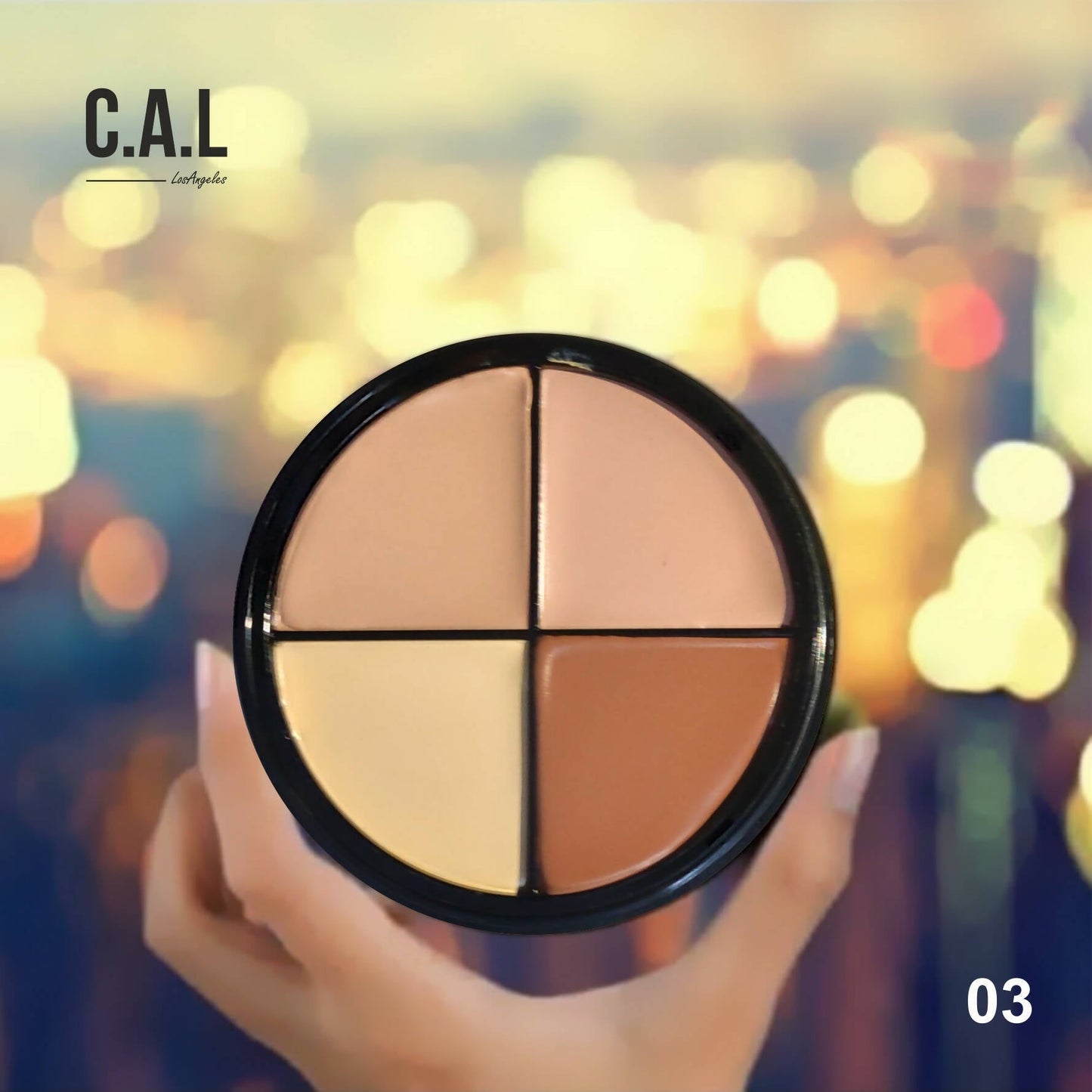 CAL Los Angeles Chiselled Contor /Concealer Wheel - 3 - BUDNE