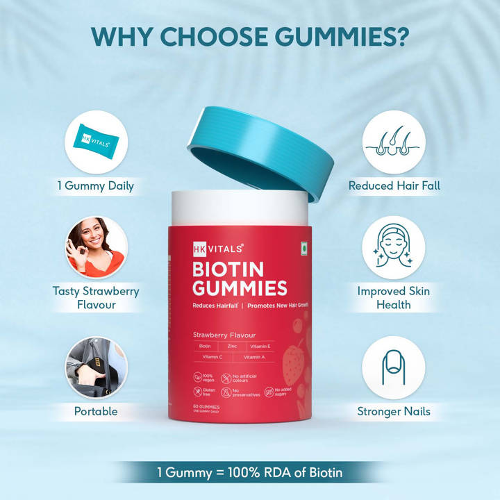 HK Vitals Biotin Gummies