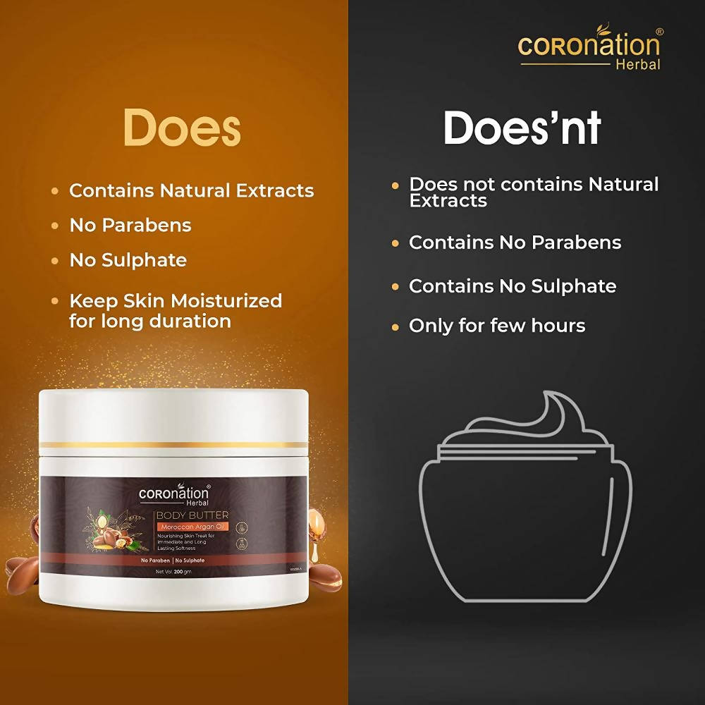 Coronation Herbal Moroccan Argan Oil Body Butter