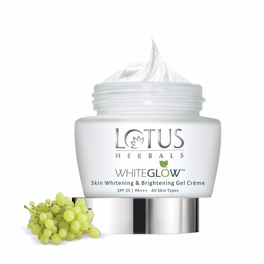 Lotus Herbals Whiteglow Skin Whitening And Brightening Gel Cream (SPF-25)