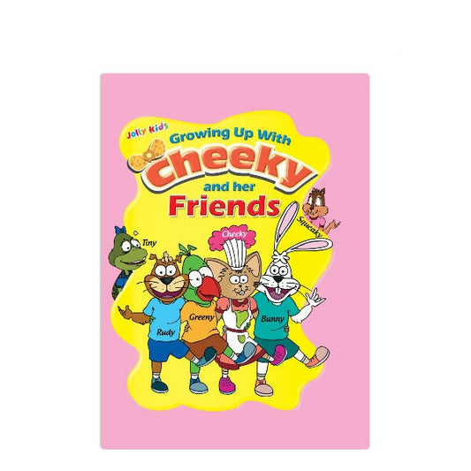 Jolly Kids Growing Up with Cheeky and Her Friends (8 in 1)|Character base Story Book for Kids Ages 3-8 years| Hardbound Book