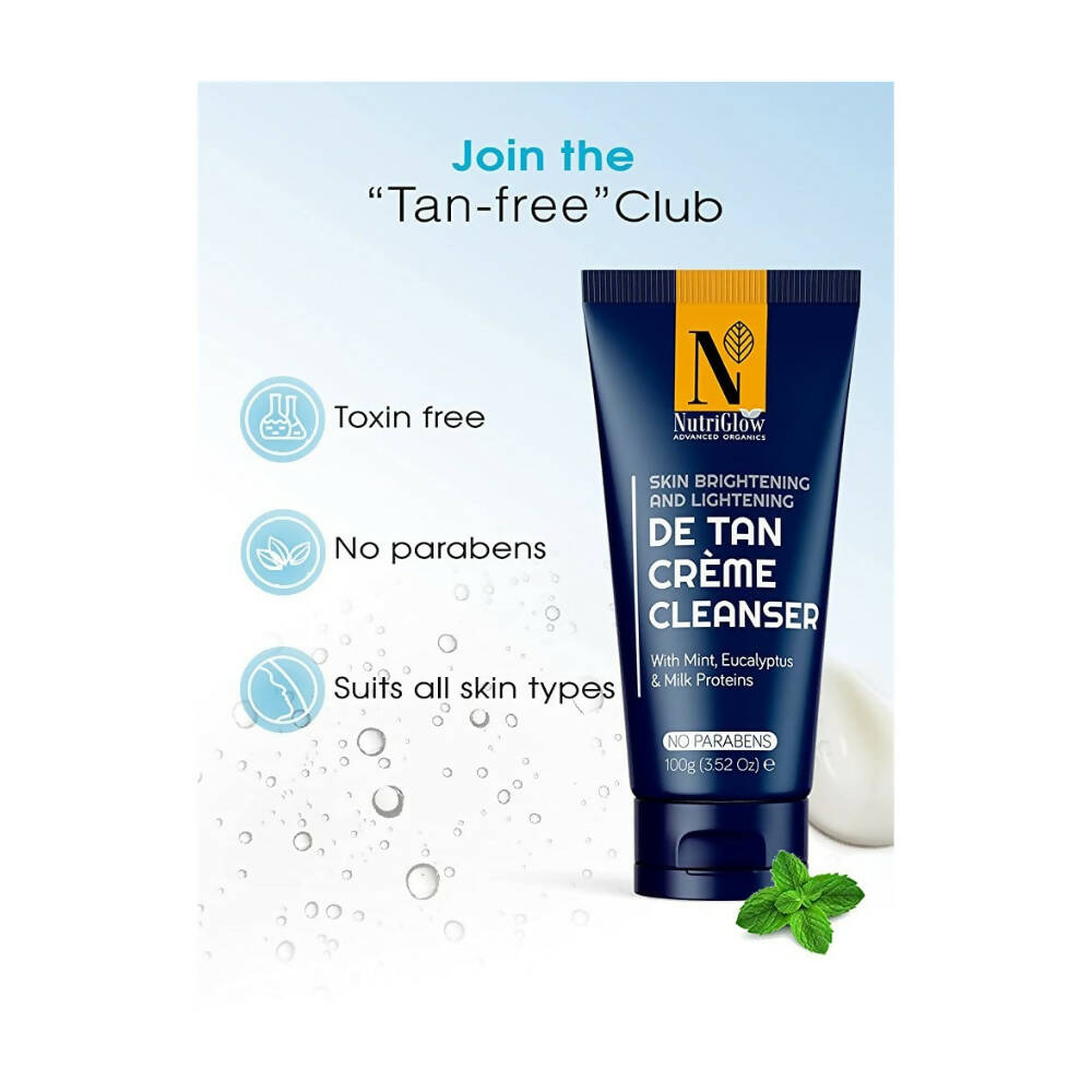 NutriGlow Advance Organics De Tan Cream Cleanser