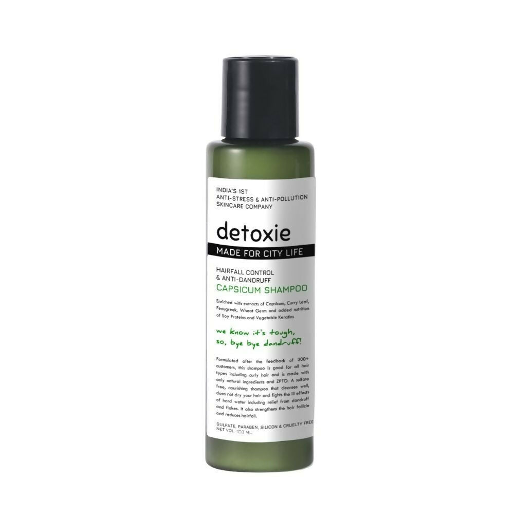 Detoxie Anti-Dandruff & Flake Relief Capsicum Shampoo