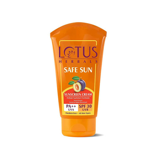 Lotus Herbals Safe Sun SPF 30 PA++ Sunscreen Cream