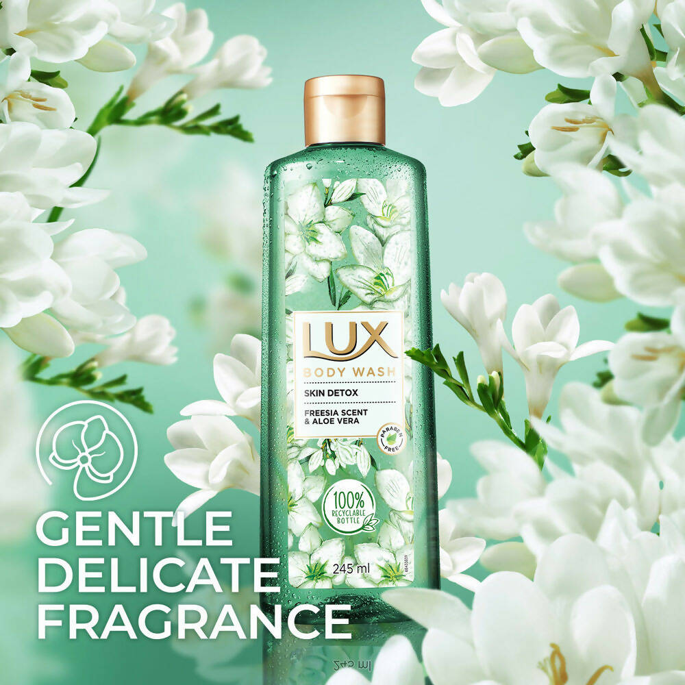 Lux Skin Detox Body Wash with Freesia Scent & Aloe Vera