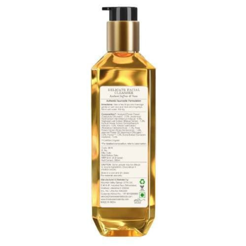 Forest Essentials Delicate Facial Cleanser Kashmiri Saffron & Neem