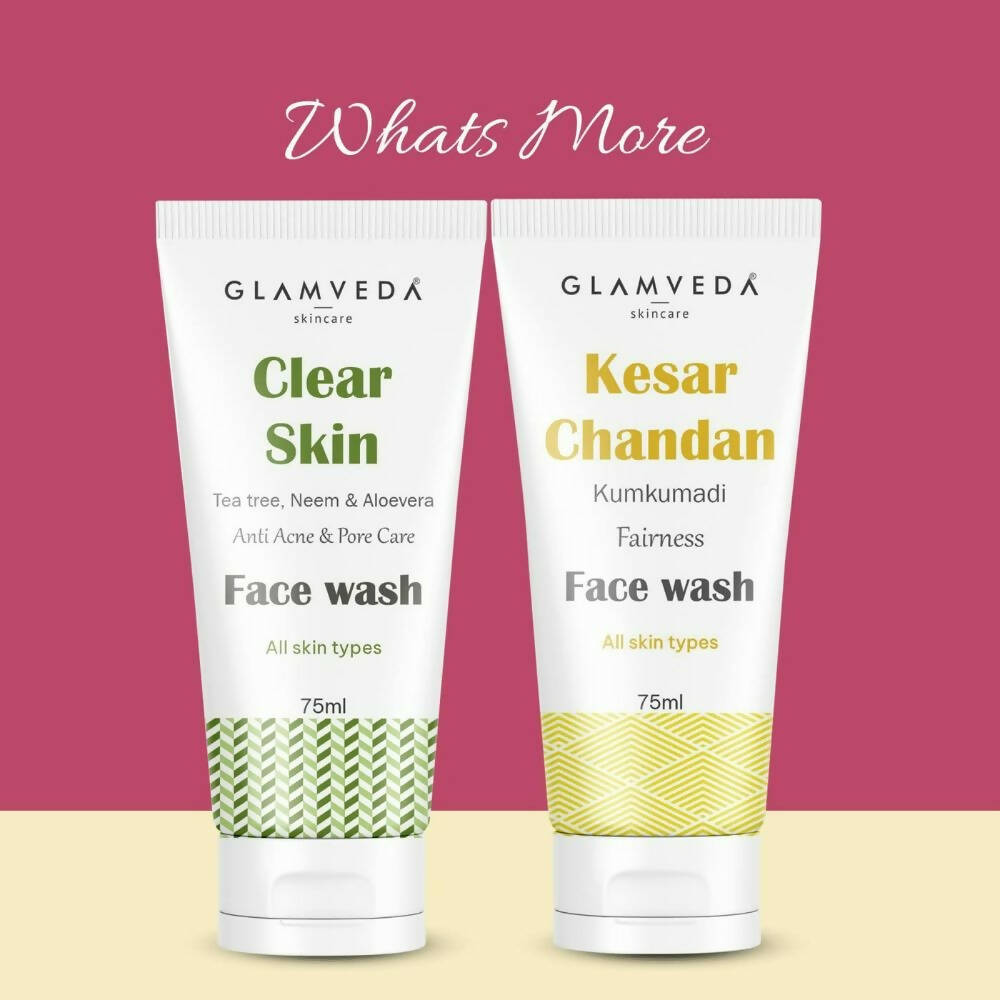 Glamveda Be Bright Skin Brighteing & Anti Blemish Face Wash