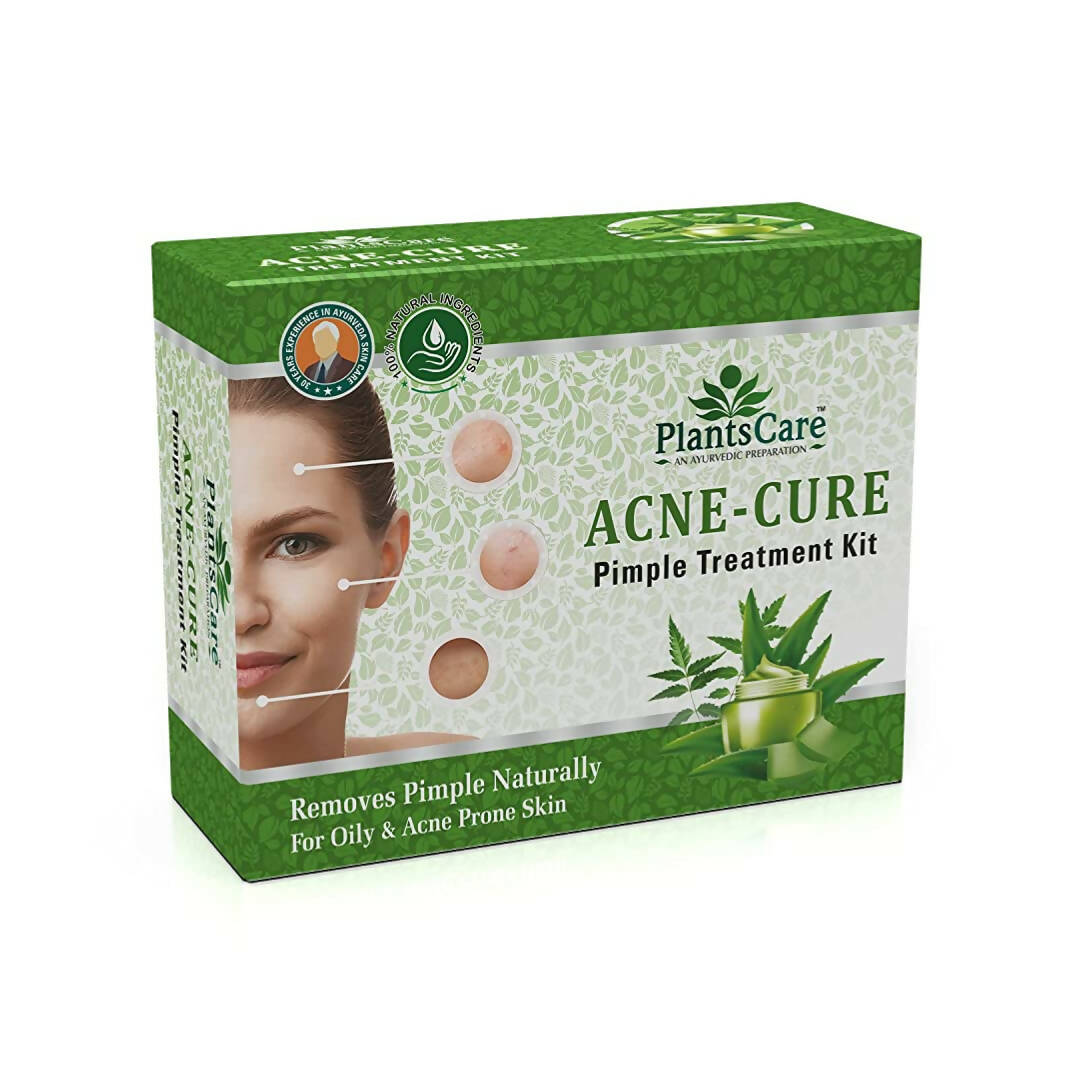 Plants Care Acne Cure Pimple Treatment Kit 140+165ml - BUDNEN