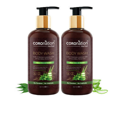 Coronation Herbal Aloevera and Neem Body Wash - usa canada australia