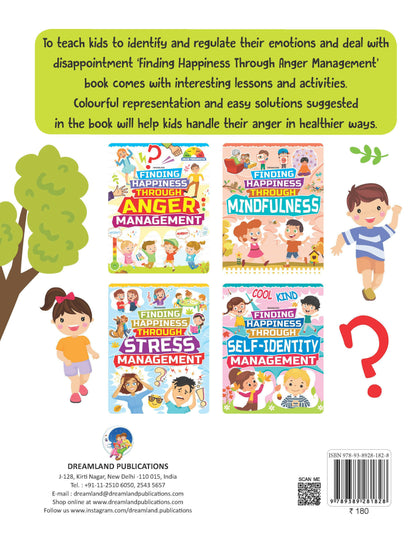 Dreamland Anger Management - Finding Happiness Series : Children Interactive & Activity Book