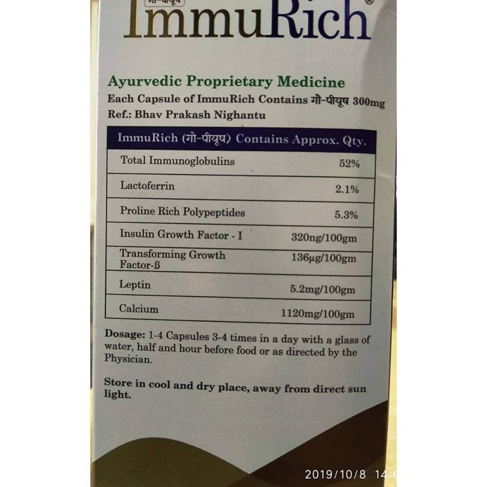 Dhanwantari's ImmuRich Natural Immunity Booster