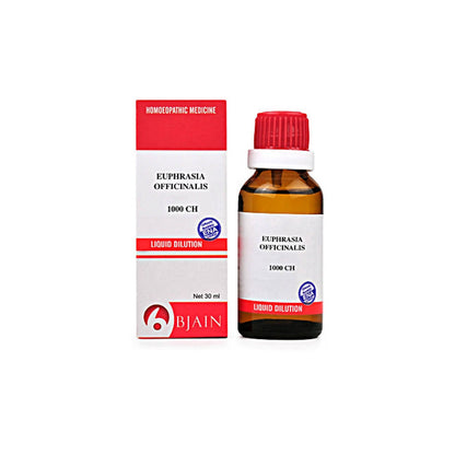 Bjain Homeopathy Euphrasia Officinalis Dilution - usa canada australia