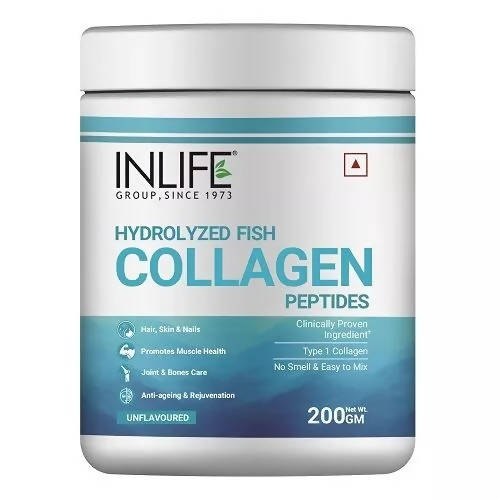 Inlife Hydrolyzed Fish Collagen Peptides Powder