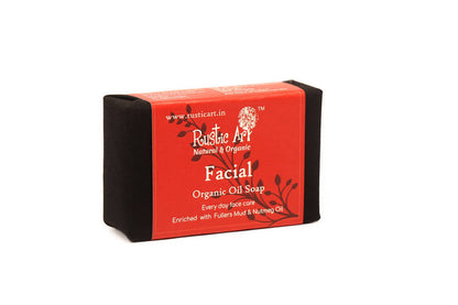 Rustic Art Facial Organic Oil Soap