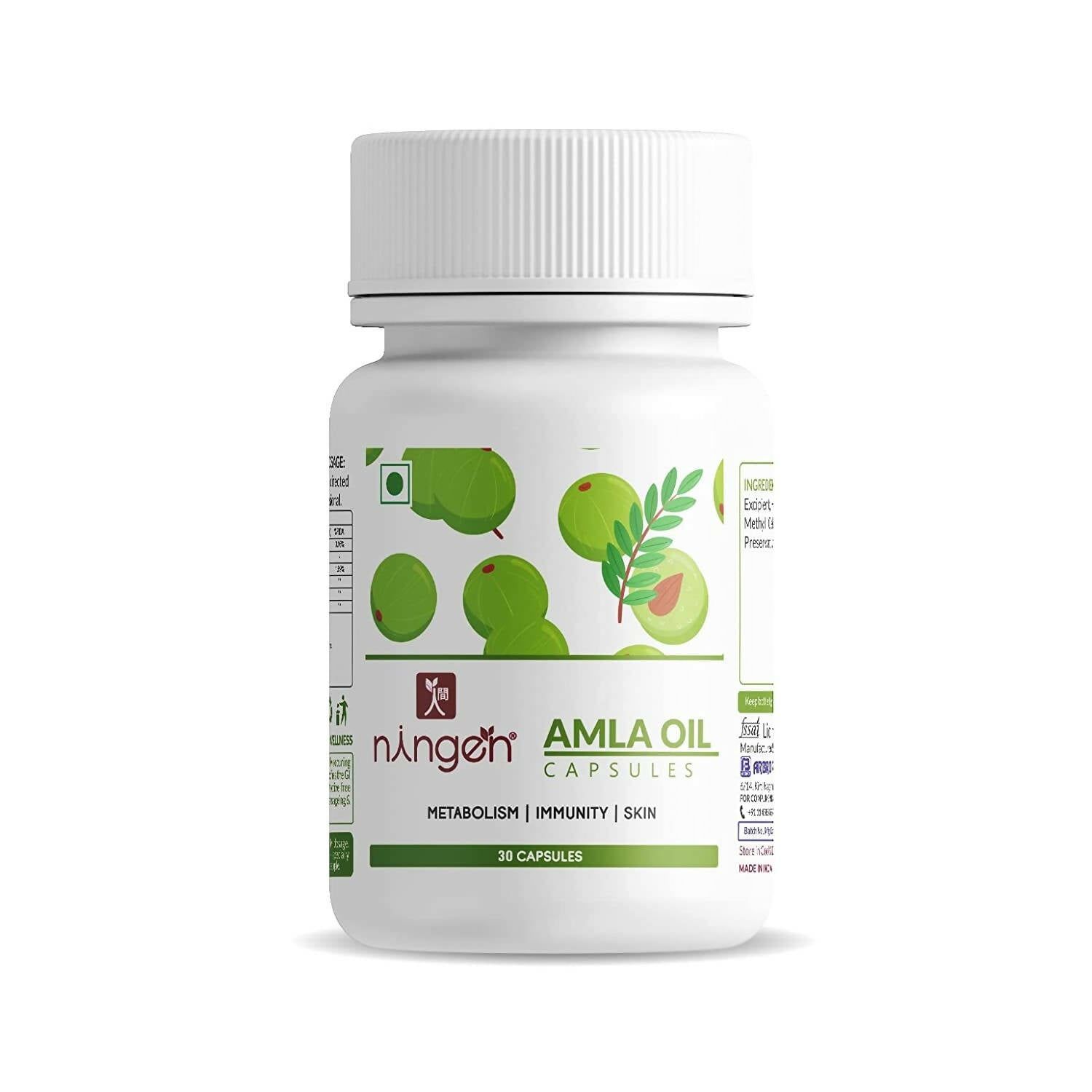 Ningen Amla Oil Capsules - BUDEN