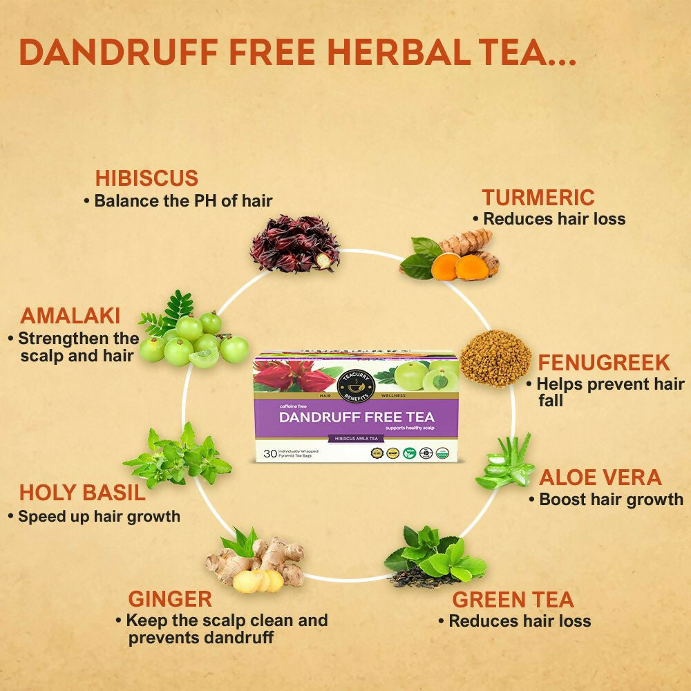 Teacurry Anti Dandruff Tea