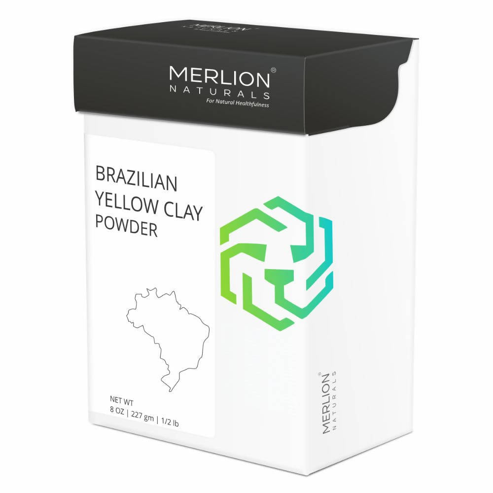 Merlion Naturals Brazilian Yellow Clay Powder - usa canada australia