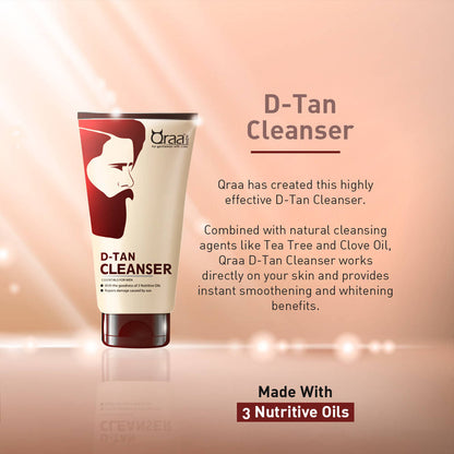 Qraa Men De-Tan Cleanser