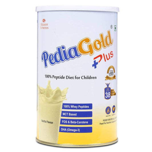 PediaGold Plus 100% Peptide Diet for Children - Vanilla Flavor - BUDNE