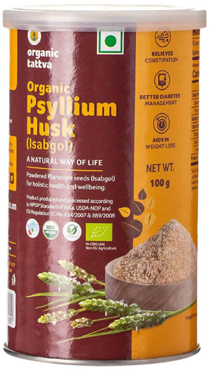 Organic Tattva Psyllium Whole Husk (Isabgol)