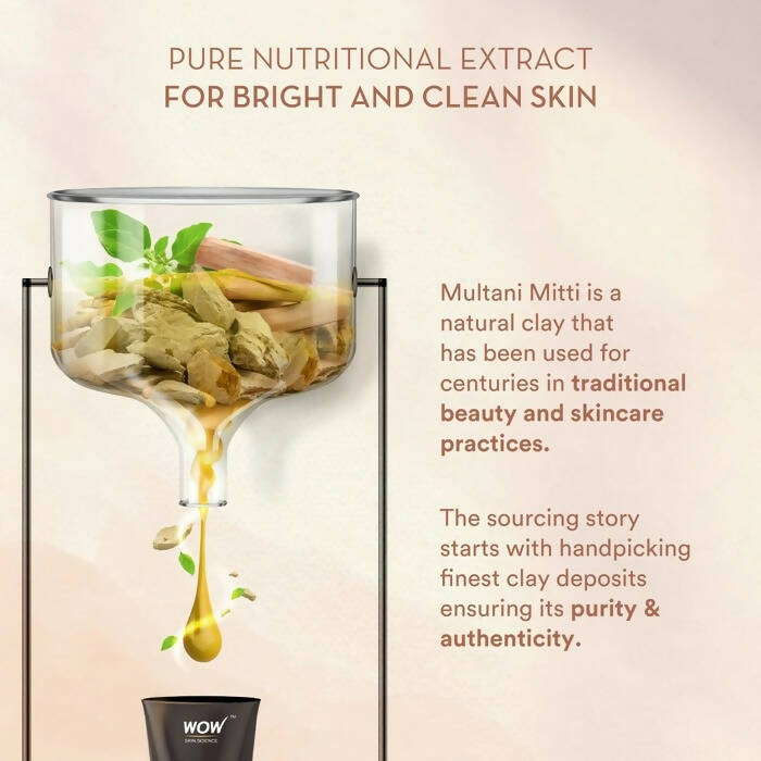 Wow Skin Science Purifying Multani Mitti Face Wash