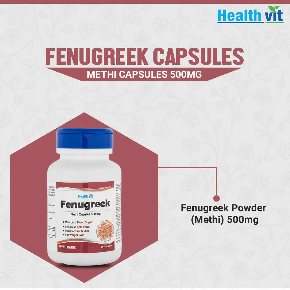 Healthvit Fenugreek Capsules