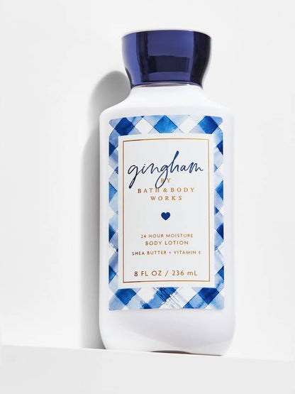 Bath & Body Works Gingham Super Smooth Body Lotion