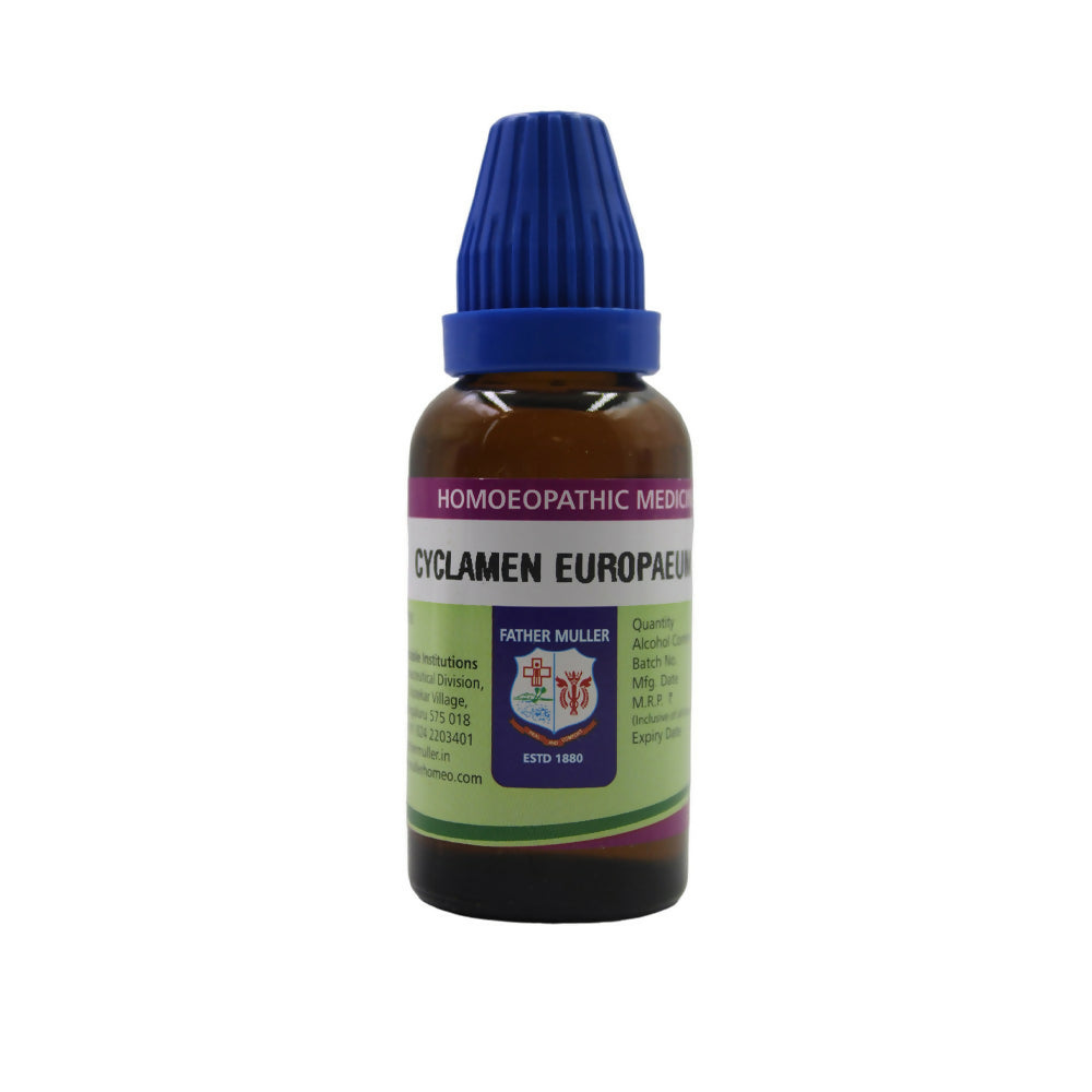 Father Muller Cyclamen Europaeum Mother Tincture Q