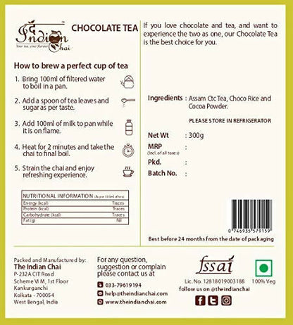 The Indian Chai - Chocolate Tea